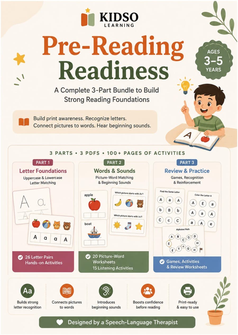 Pre-Reading Readiness