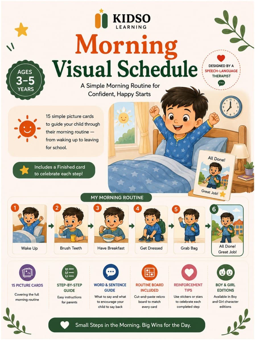 Visual Schedule Collection — Boy Edition — image 1 of 3